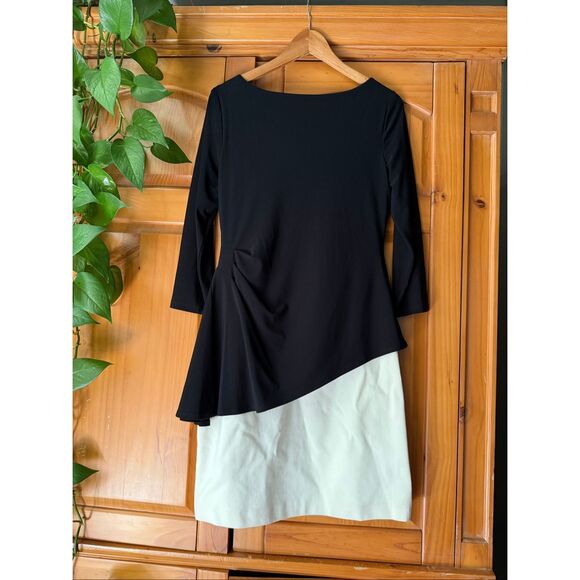 Lauren Ralph Lauren Size 10 Colorblock Sheath Dress Women’s Cocktail Party Work - Picture 8 of 13